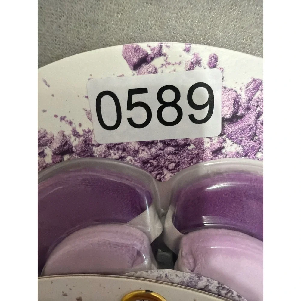 Olivia Rose 10 Piece Powder Puffs Set 5 Large 5 Mini‎ Purple Makeup Applicators